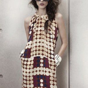 Marni for HM, Silk Polka Dot Shift Mod Dress, 4